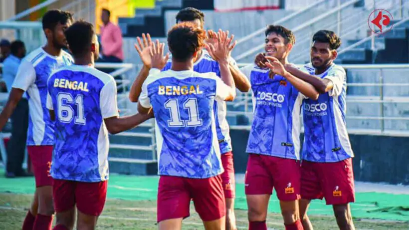 santosh-trophy-bengal-beat-rajasthan-sayon-goal-quarterfinal