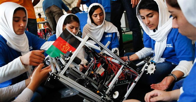 Afghan Girls Robotic Team