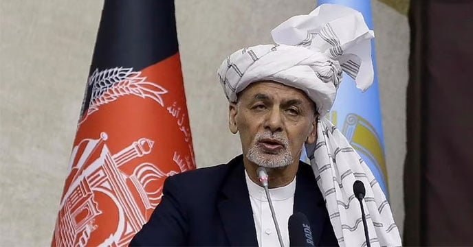 Afghanistan president Ashraf Ghani