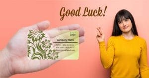 visiting card