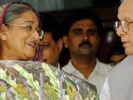 Sheikh Hasina with joyati basu