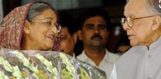 Sheikh Hasina with joyati basu