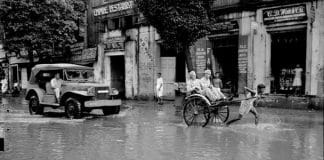 old kolkata water logging