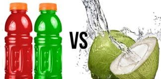 Coconut water became substitute of plastic