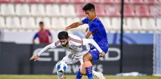 India-UAE FC Cup match