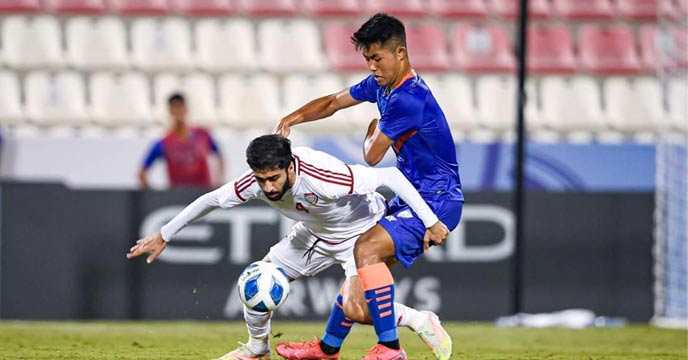 India-UAE FC Cup match