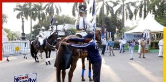 Kolkata police horses