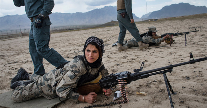 Afghanistan Female police