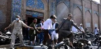 Mosque blast in Afghanistan