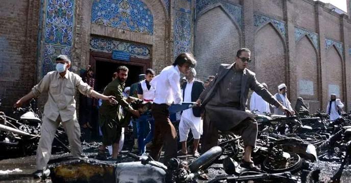 Mosque blast in Afghanistan