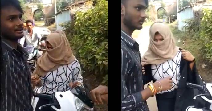 Mob forces woman to remove burqa in Bhopal
