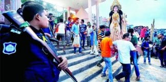 Invisible intelligence surveillance at Durga Puja