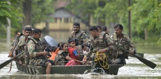 flood indian army