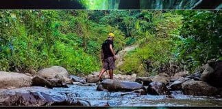 hidden canyon adjacent to Siliguri