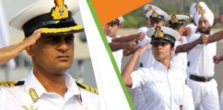 Lots of recruits in the Indian Navy