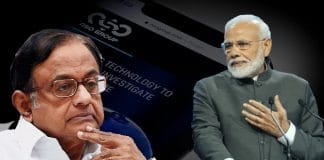 Narendra Modi and P Chidambaram