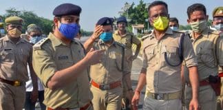 policemen have been arrested for beating a businessman to death in a hotel in Gorakhpur