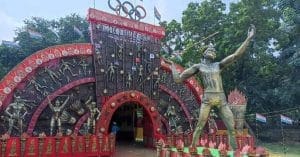 gidhni sporting club puja