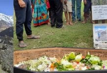 উত্তরাখন্ডে ট্রেকিংয়ে গিয়ে মৃত তিন অভিযাত্রীকে চোখের জলে বিদায় জানাল বাগনান sagar day bagnan