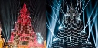 Flight movements affected due to lighting system at Sreebhumi Durga Puja Pandal