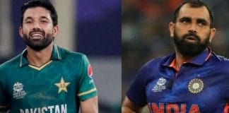 Pakistani batsman Rizwan responded by supporting Mohammad Shami