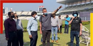 New Zealand cricket delegation visits Eden Gardens
