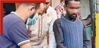 suspected man arrested with Holly quran near durga temple at habiganj sylhet