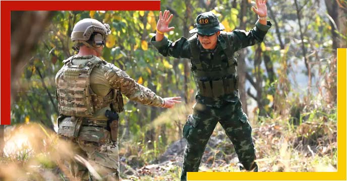 United States is training Taiwanese troops to fight against China's Red Army