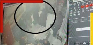 tmc mla's threthend by bjp supporters at teliamura tripura