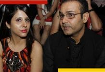 হায়দরাবাদের বিরুদ্ধে লজ্জাজনক হার কেকেআরের, কড়া সমালোচনা সেহওয়াগের! virender-sehwag-with-wife