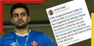 FC Goa president Akshay Tandon