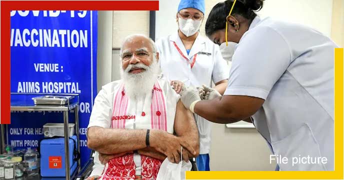 Narendra Modi  vaccination
