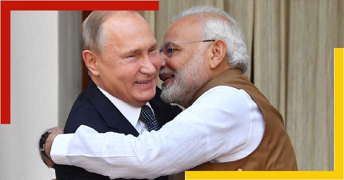 PM Modi meets Putin