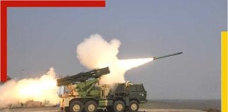 Pinaka rocket luncher system