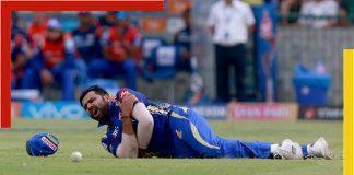 Rohit Sharma's injury