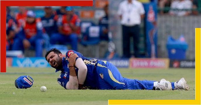 Rohit Sharma's injury