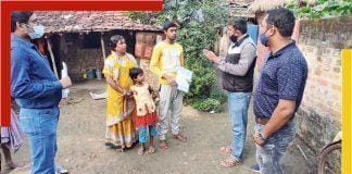 teachers are visiting the houses of the students
