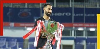 Goalkeeper Amarinder Singh