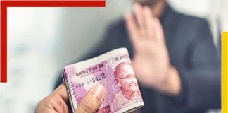 India at the bottom of the list of corruption free countries