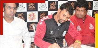 Sandeep Nandi is the goalkeeping coach of Mohammedan Sporting