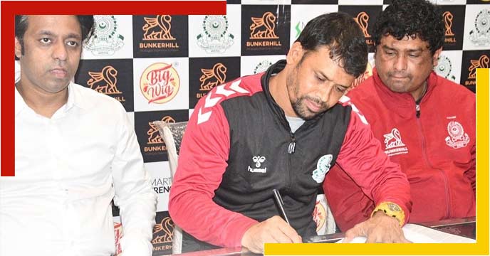 Sandeep Nandi is the goalkeeping coach of Mohammedan Sporting
