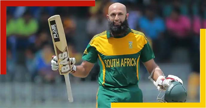 South African batsman Hashim Amla