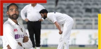 Siraj, India's third bowler