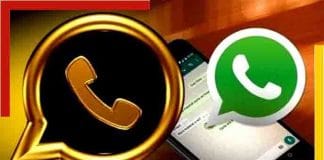 Bring a touch of 'golden' color to the WhatsApp logo