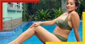 Monalisha Post Hot Photo