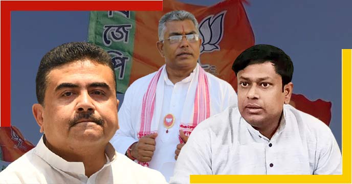 Dilip ghosh facing political threat in bjp's inner party conflict