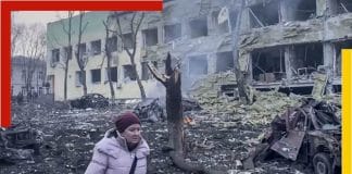 Children's Hospital Destroyed by Russian Army Attack