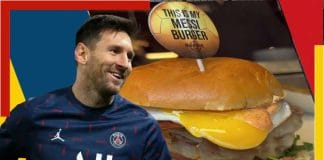 Lionel Messi burger