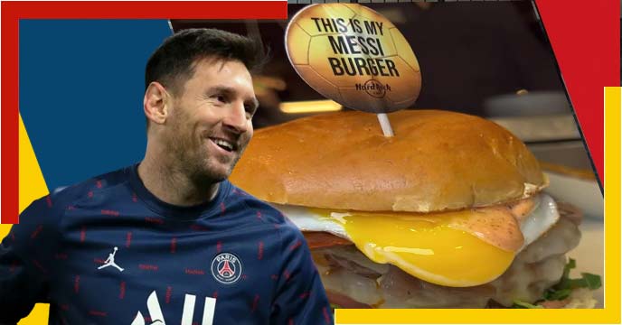 Lionel Messi burger