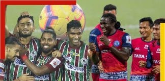 ATK Mohan Bagan against Jamshedpur FC